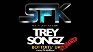 Trey Songz ft Nikki Minaj  Bottoms Up So Filthy Klean RemixElectro Version [upl. by Suilmann]