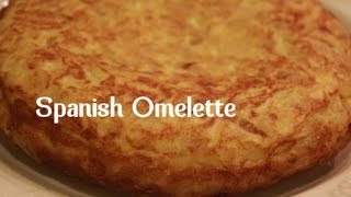 SPANISH OMELETTE  TORTILLA DE PATATAS RECIPE BY SPANISH COOKING [upl. by Lindemann]