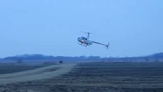 Robinson R44 fulldown Autorotation [upl. by Aivekal]