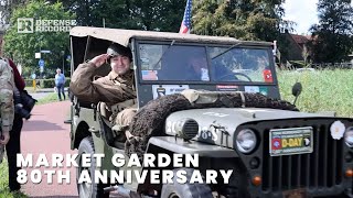 Over 200 World War Two Vehicles Participate in the 80th Anniversary of Operation Market Garden [upl. by Benito]