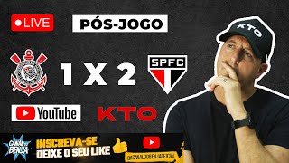 Paulistão 2024 Corinthians 1 X 2 São Paulo  LIVE PósJogo [upl. by Eissej521]