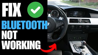 BMW e60 Bluetooth Not Working  How To Fix [upl. by Macguiness]