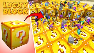 Lucky Block Addon For Minecraft Pe  Lucky Block Mod For 120 Minecraft Bedrock [upl. by Akilaz]