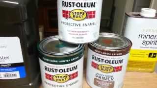 How to make RustOleum OD Green Paint [upl. by Stenger748]