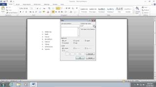 How to set Tabs in Word [upl. by Levy]