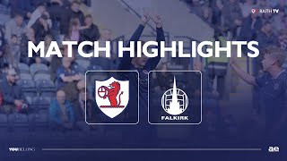 HIGHLIGHTS  Raith Rovers 10 Falkirk  280924 [upl. by Acirem]