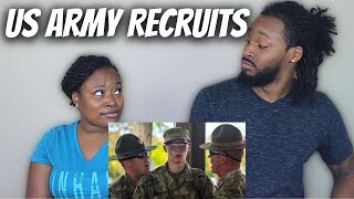 American Civilians Reacts to What New US Army Recruits Go Through in Boot Camp [upl. by Hutchins]