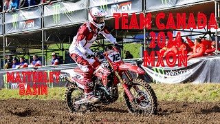 Team Canada at the 2024 MXON at Matterley Basin in England [upl. by Giulia]