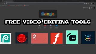 The BEST FREE editing tools to improve videos and add effects [upl. by Etnud]