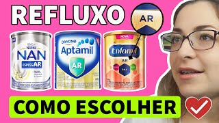 LEITE PARA REFLUXO EM BEBÊ Recém Nascido Aptamil Nan Novamil Enfamil AR Active Sensitive HA [upl. by Yrrej]