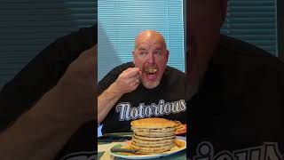 INSANE PANCAKE CHALLENGE W NotoriousBOB [upl. by Aurita]