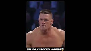 John cena vs Undertaker 2003 Match 🤯｜ [upl. by Krell]