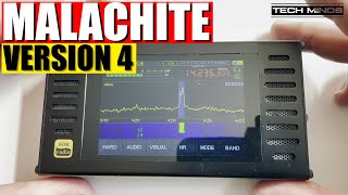 Malachite V4 SDR DSP Radio Receiver 50KHz  2GHZ [upl. by Beitz857]