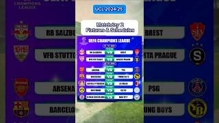 UEFA CHAMPIONS LEAGUE 202425 MATCHDAY 2 shorts ucl mrcesoccer [upl. by Ikcaj]