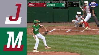 Japan vs Mexico  LLWS Elimination Game  2023 LLWS Highlights [upl. by Wilburn]