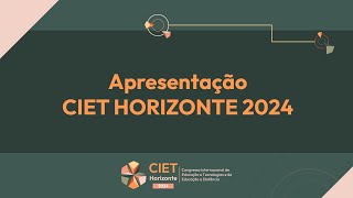 Apresentação CIET2024 [upl. by Kalli389]