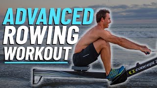 30 Minute ADVANCED Rowing Machine Workout for Weight Loss [upl. by Vassily]