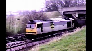 Class 60s on the MerryGoRound coal trains at Didcot Power Station All Long Gone [upl. by Onilatac]