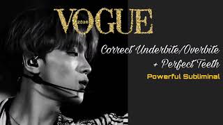 ۪۫❁ཻུ۪۪┊Correct Underbite Overbite  Perfect Teeth ⚘  POWERFUL subliminal [upl. by Quitt]