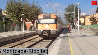 MontcadaRipollet R3  Rodalies Barcelona  Renfe 447 [upl. by Naraa399]