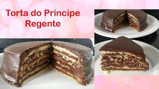 Torta de Chocolate  Príncipe Regente [upl. by Julita]