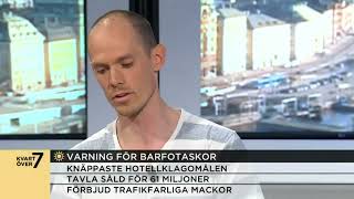 Löparexperten varnar för barfotaskor  Nyhetsmorgon TV4 [upl. by Brockie]