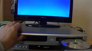 Funcionamiento Video DVD VHS Daewoo SD9100G [upl. by Obara]