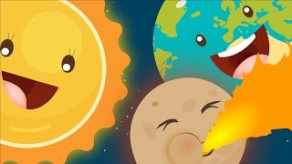 The Planet Song ☀☽🌎  Solar System Song  Learning Planets For Children  Nursery Rhyme With Lyrics [upl. by Kama46]