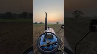 Sunset 🧡tiwanafarm tiwana holland3600 farming rotavator potatofarming [upl. by Sheila965]