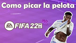 Como picar la pelota en FIFA 22 o como hacer la vaselina en FIFA 22 [upl. by Angadreme272]