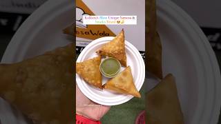 Kolkata Most Unique Samosa brand Samosa wala  samosa kolkata samosarecipe samosachaat shorts [upl. by Atsocal]