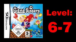 Giana Sisters DS Level 67 all red diamonds NDS JumpnRun Gameplay Walkthrough no commentary [upl. by Nnasus]