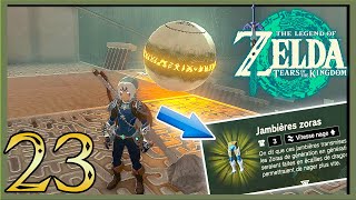 ZELDA TEARS OF THE KINGDOM 23 Les JAMBIERES ZORA Comment les trouver [upl. by Refinnaj]