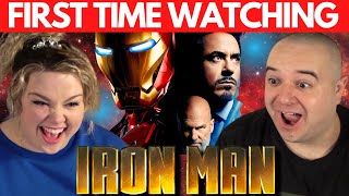 OUR MARVEL JOURNEY BEGINS  IRON MAN 2008 MOVIE REACTION [upl. by Ydnys311]