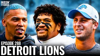 Jared Goff Amon Ra St Brown amp Penei Sewell Give Expectations For The Detroit Lions Season [upl. by Calvinna483]