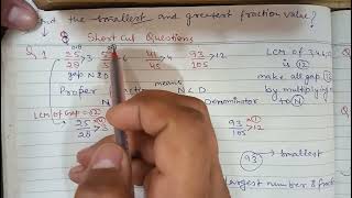 fraction numerator denominator maths ssc bank railway police ias exams [upl. by Weston]