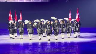 TOP SECRET DRUM CORPS Royal Nova Scotia Tattoo 2023 [upl. by Ahsekad88]