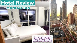 YOTEL Hotel Review Manhattan New York Time Square area [upl. by Teuton351]