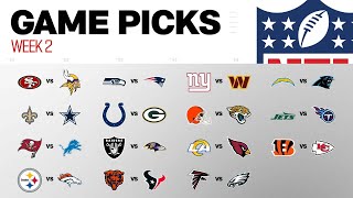 Week 2 Game Picks [upl. by Mohn451]