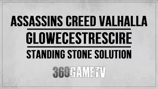 Assassins Creed Valhalla Glowecestrescire Standing Stone Solution  Devils Quoits Standing Stone [upl. by Namijneb]