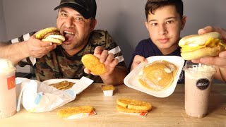 ASMR MCDONALDS BIG BREAKFAST W AVCI [upl. by Anat]