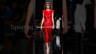 Sportmax Fall Winter 2024 at Milan Fashion Week shorts fashiontrends [upl. by Karwan]