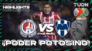 HIGHLIGHTS  Atlético de San Luis vs Monterrey  4tos Final  AP2023  TUDN [upl. by Urson]