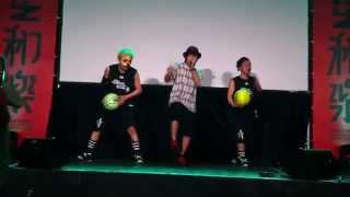 Daichi BeatBoxer x Samurai Boys live in Taiwan Jan2013大地ビートボクサー [upl. by Frissell]