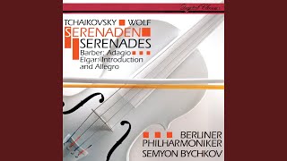 Tchaikovsky Serenade for Strings in C Op 48  1 Pezzo in forma di sonatina Andante non [upl. by Balling]