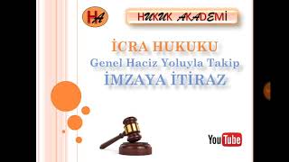 İcra Hukuku İmzaya İtiraz [upl. by Niall]