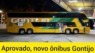 Estreando novo ônibus da Gontijo Belo Horizonte x Vitória [upl. by Halfdan]