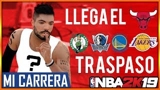 NBA 2K19 MI CARRERA  ¡LLEGA EL TRASPASO ¿CUAL ES MI NUEVO EQUIPO  AIRCRISS 71 [upl. by Shevlo154]