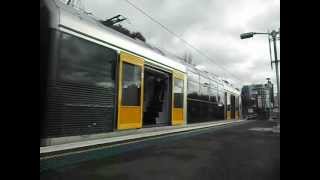 Cityrail Tangara T set T75  T127 departing Milsons Point [upl. by Vanderhoek]