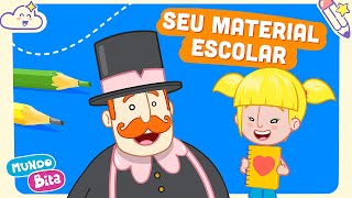 Mundo Bita  Seu Material Escolar videoinfantil [upl. by Naibaf]